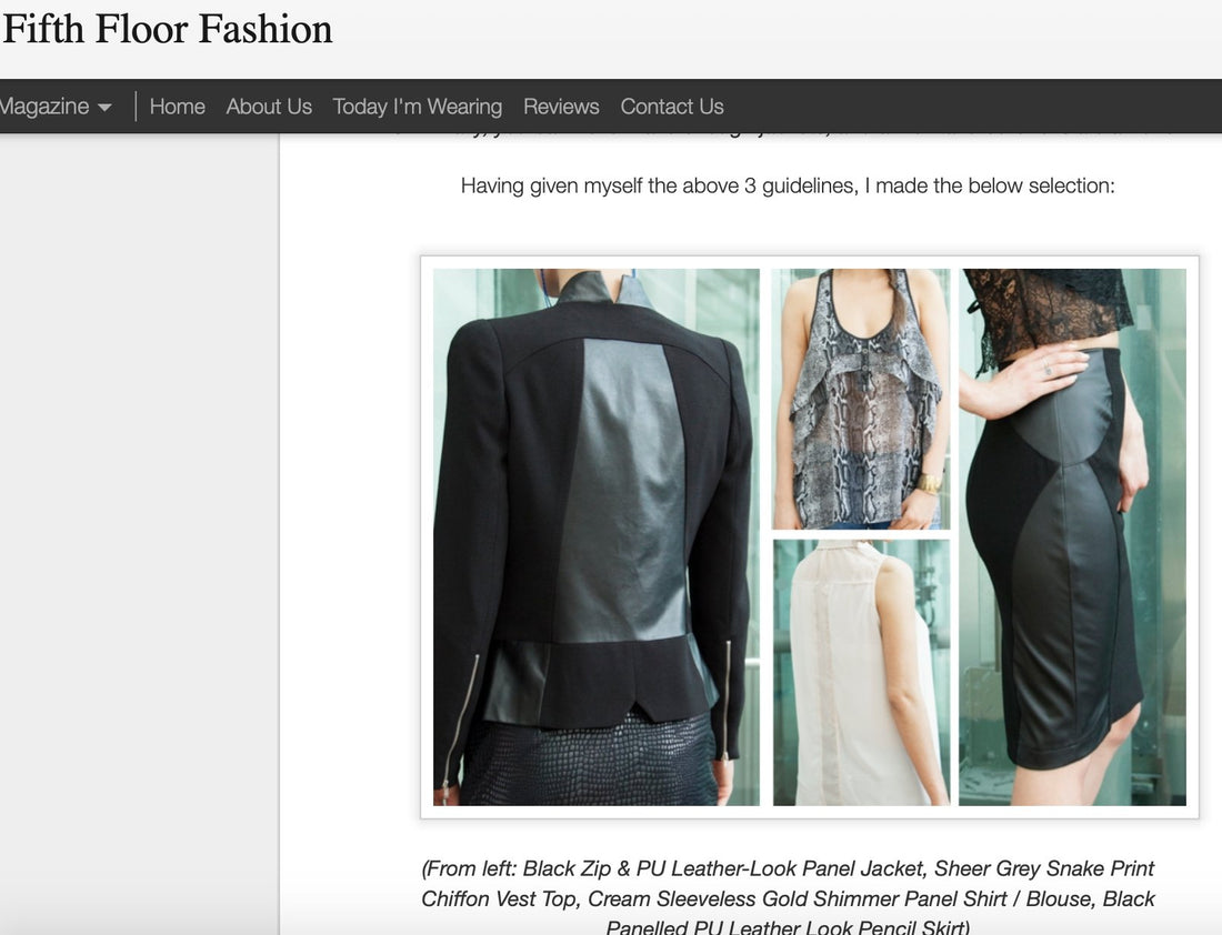 Press: Yan Neo Fashion Picks! - Yan Neo London