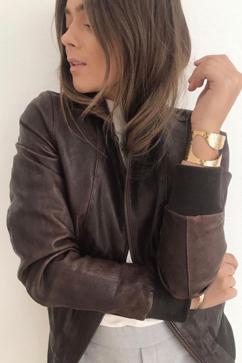 Shop luxury leather outerwear at yan neo london