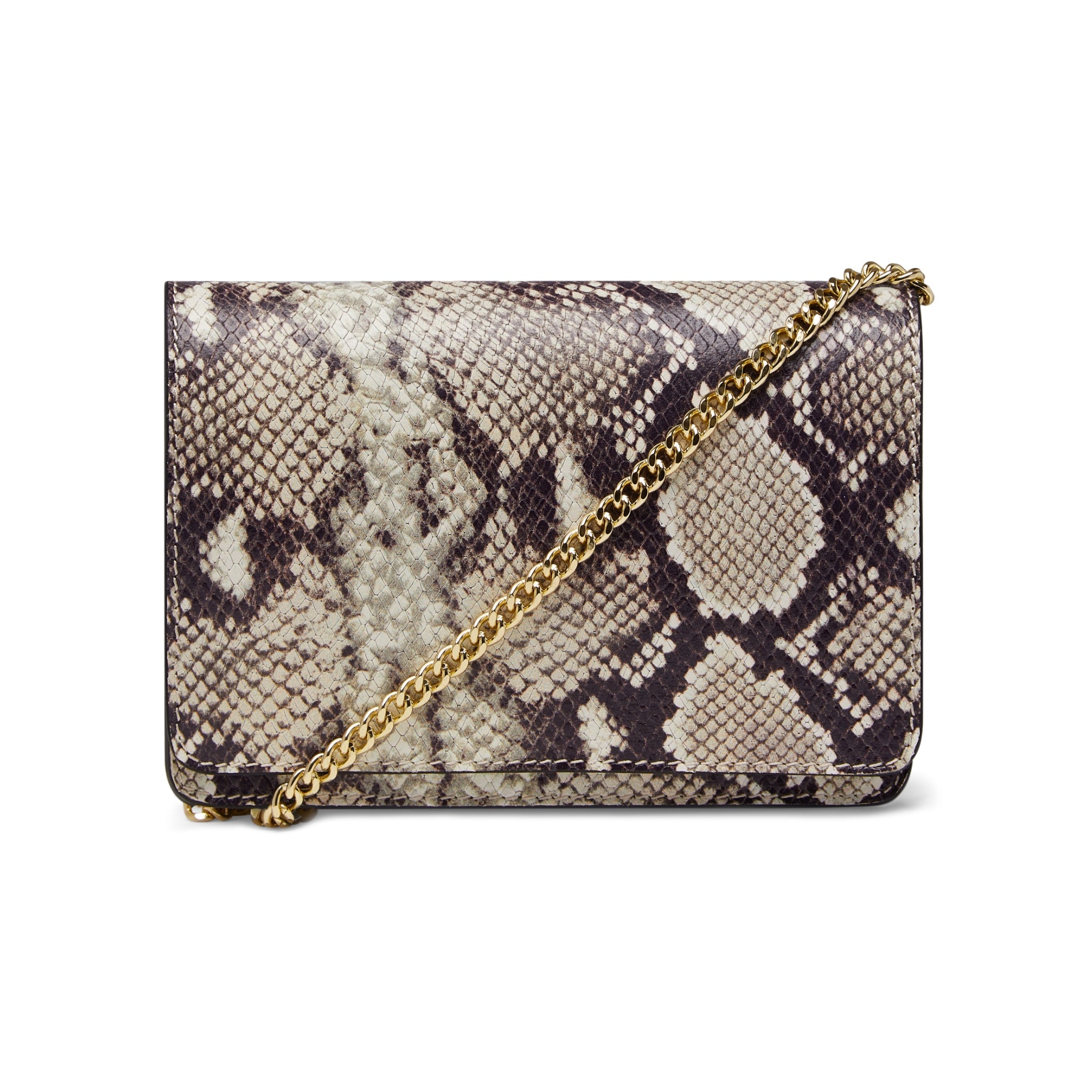 Snake cheap print clutch